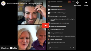 Gender Equity and Reconciliation International with Justin Baldoni Instagram Live